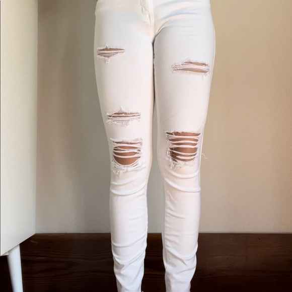 Comfortable white jaggings - Picture 3 of 3